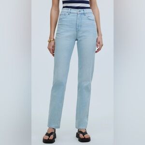 Never Worn Madewell 90s Straight Jean